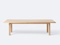 Banco de madera de roble 180×40×45 cm - roble natural - estructura reforzada de estilo nórdico para comedor
